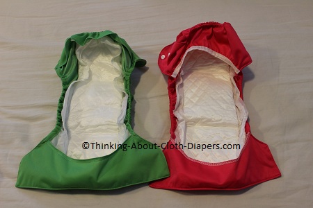Bdiapers Baby Cloth Diaper Cover With 30 Disposable Nappy Pads