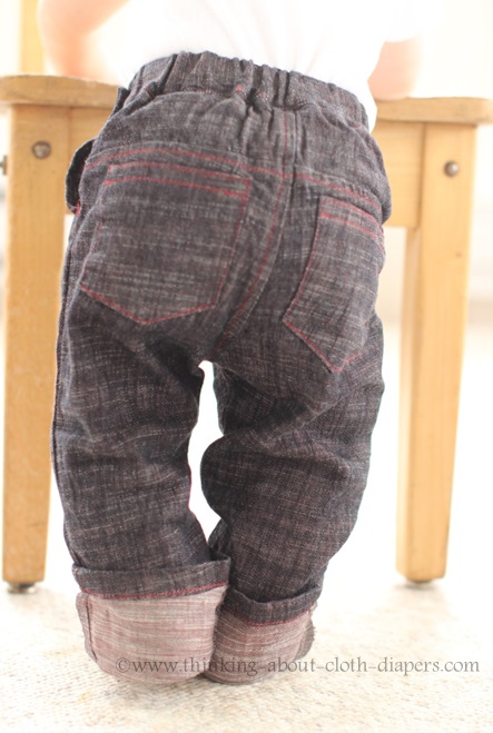 Pomona Pants - Cloth Diaper-Friendly Jeans - Padded Tush Stats