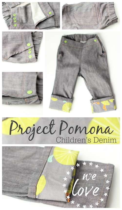 Project Pomona: Designer Jeans for Babies (With Cloth Diaper Bums)